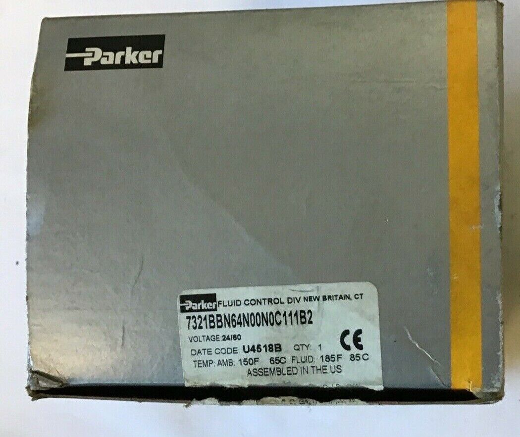 PARKER 7321BBN64N00N0C111B2 SOLENOID VALVE 10WATTS PSI2-150 1"