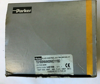 PARKER 7321BBN64N00N0C111B2 SOLENOID VALVE 10WATTS PSI2-150 1"