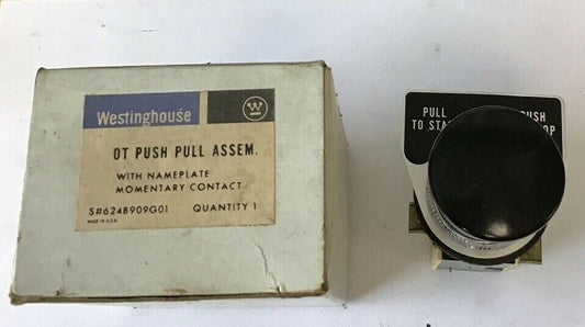 WESTINGHOUSE OT PUSH PULL ASSEMBLY MOMENTARY CONTACT 624B909G01