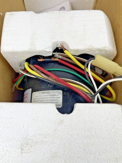 CENTURY - FEH1076 -CONDENSER FAN MOTOR -3/4 HP/1 PH/60 HZ/460 V/1075 RPM/2 SPEED