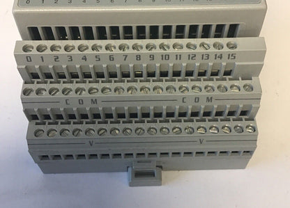 ALLEN BRADLEY 1794-IB16 SER.A REV.A01 NO F/W INPUT MODULE 1794-TB3 SER.A BASE