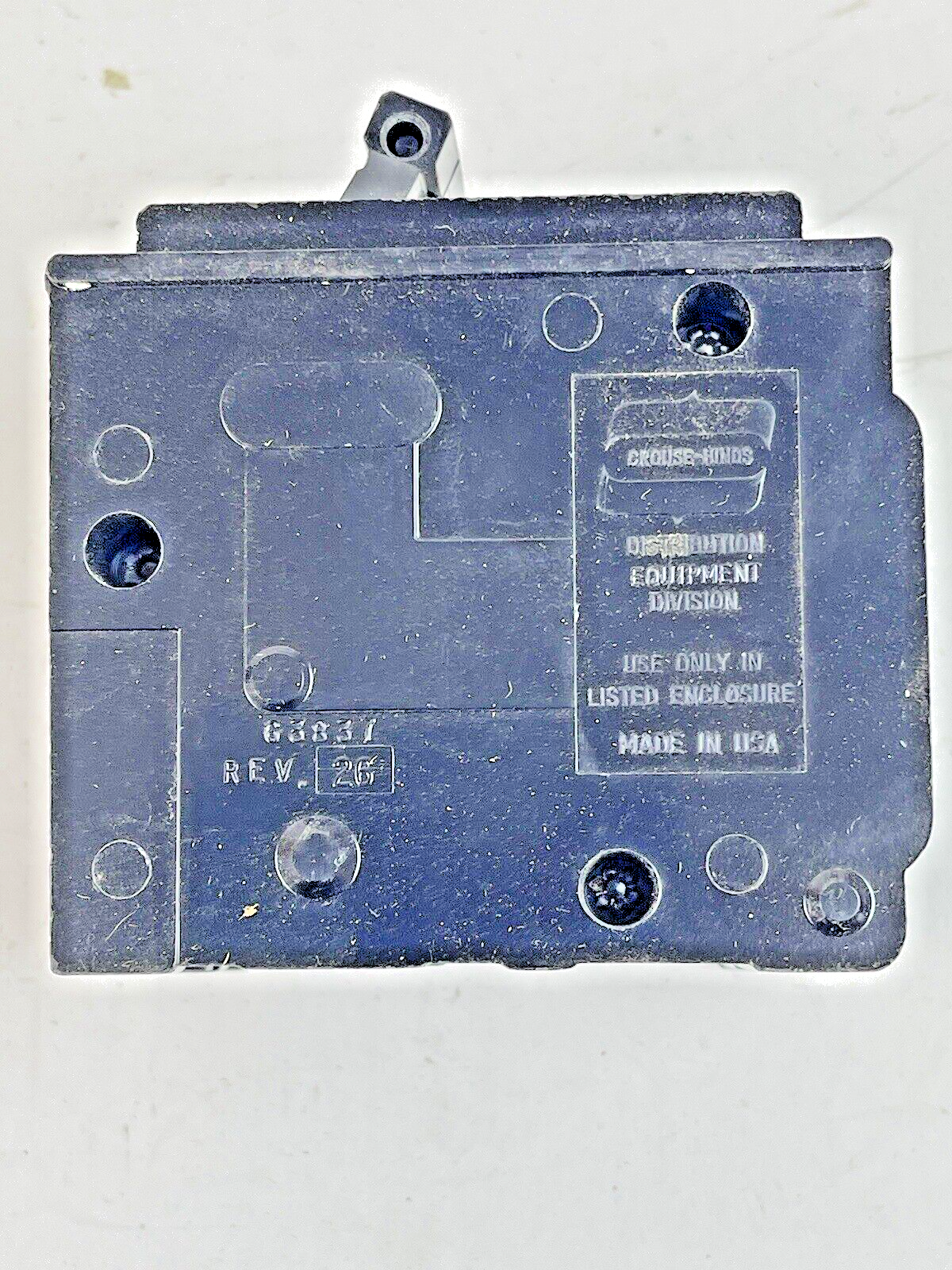 CROUSE-HINDS *BOX OF 5* - MP220 - 2 POLE, 20 A, 240 VAC CIRCUIT BREAKER