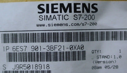 SIEMENS 6ES7 901-3BF21-0XA0  PC-PPI CABLE, ISOLATED S7-200 in FACTORY-SEALED BAG