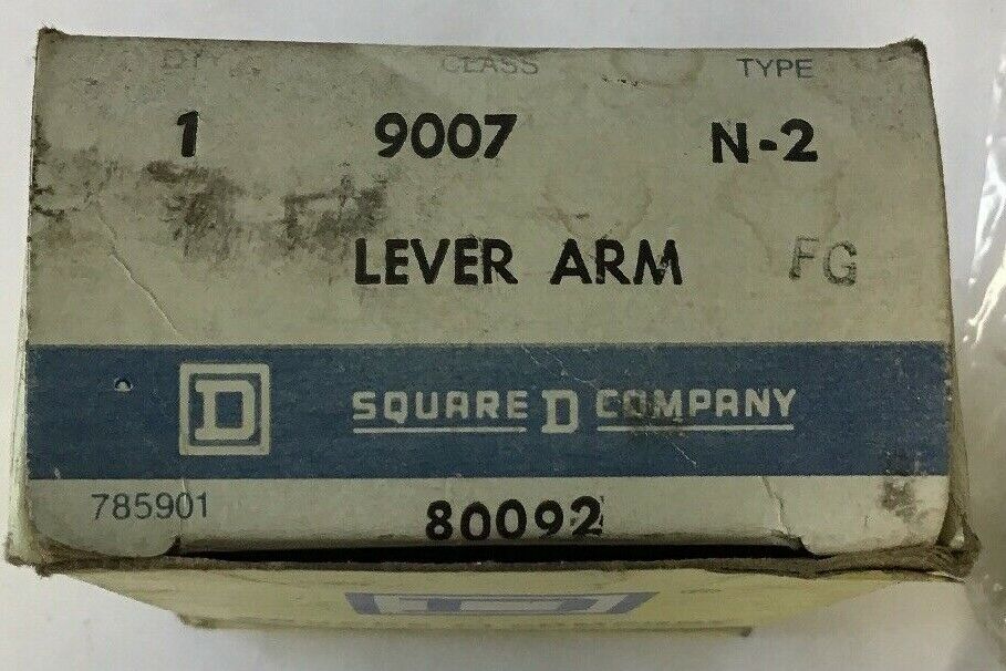 SQUARE D CLASS 9007 TYPE N-2 LEVER ARM***LOTOF3***