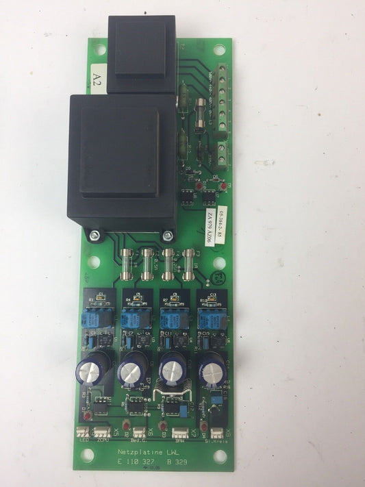 EMHART E110327 STUD WELDER POWER SUPPLY BOARD