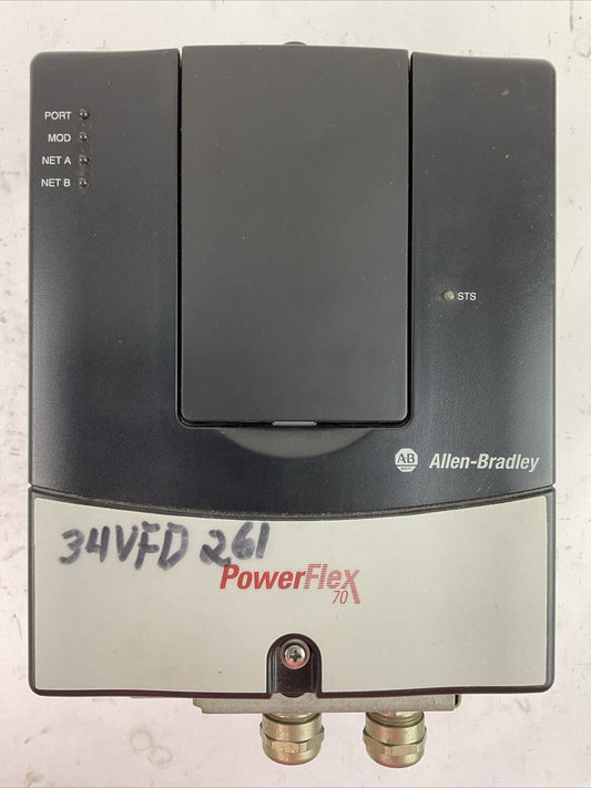 ALLEN BRADLEY 20AD2P1A0AYNANNN SER A FW 2.005 AC DRIVE