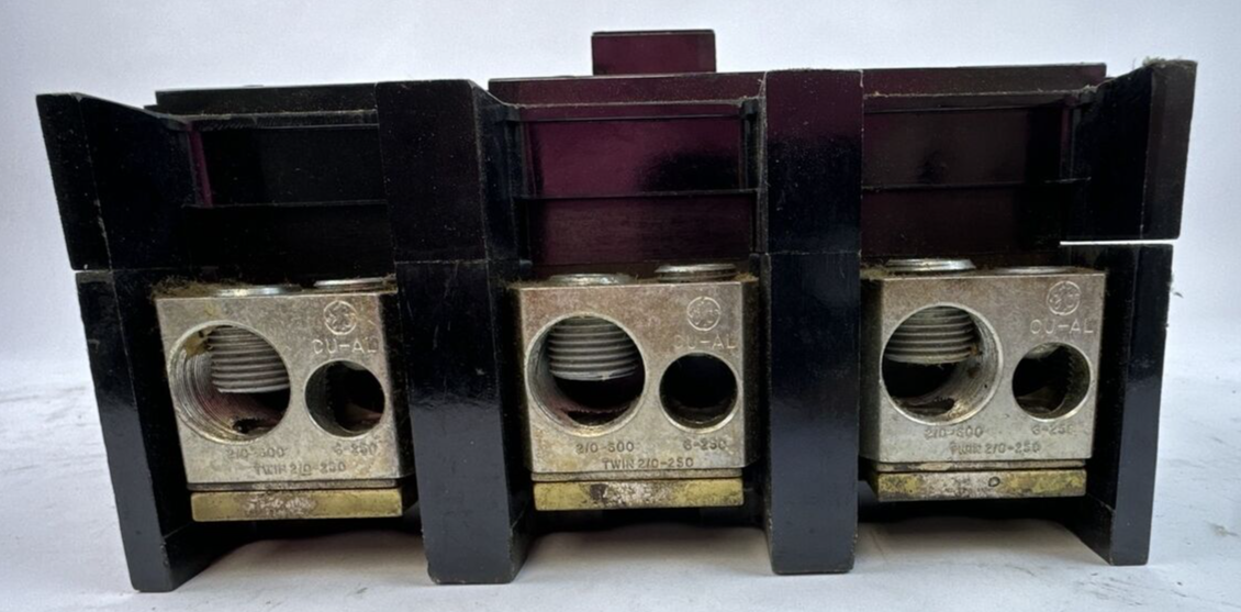 GE TJJ436225 CIRCUIT BREAKER 225AMP 3POLE 600VAC