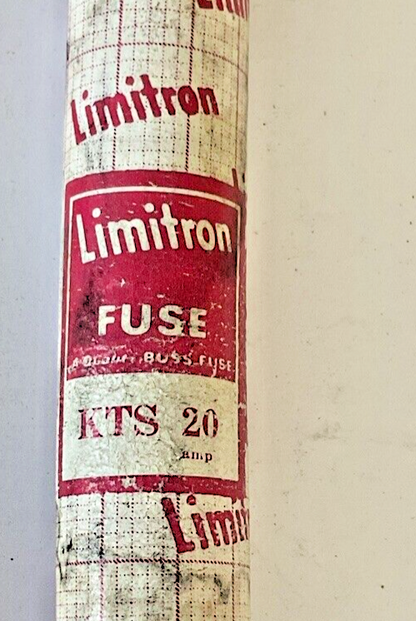 BUSSMAN KTS20 FUSE 600VAC 20A LIMITRON CLASS K1 ***LOTOF14***