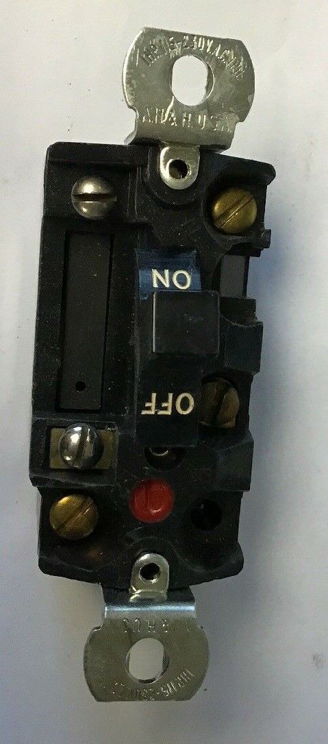 ARROW HART RL-11-U MAUAL STARTER TOGGLE OPERATED INDUSTRIAL CONTROL 115/230V