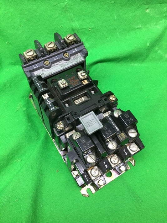 ALLEN BRADLEY 509-BOD SIZE 1 STARTER WITH 120 VAC COIL