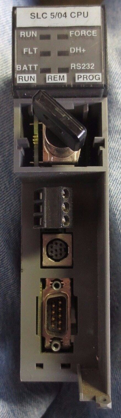 ALLEN-BRADLEY 1747-L542 Ser. B PROCESSOR UNIT MODULE - SLC500