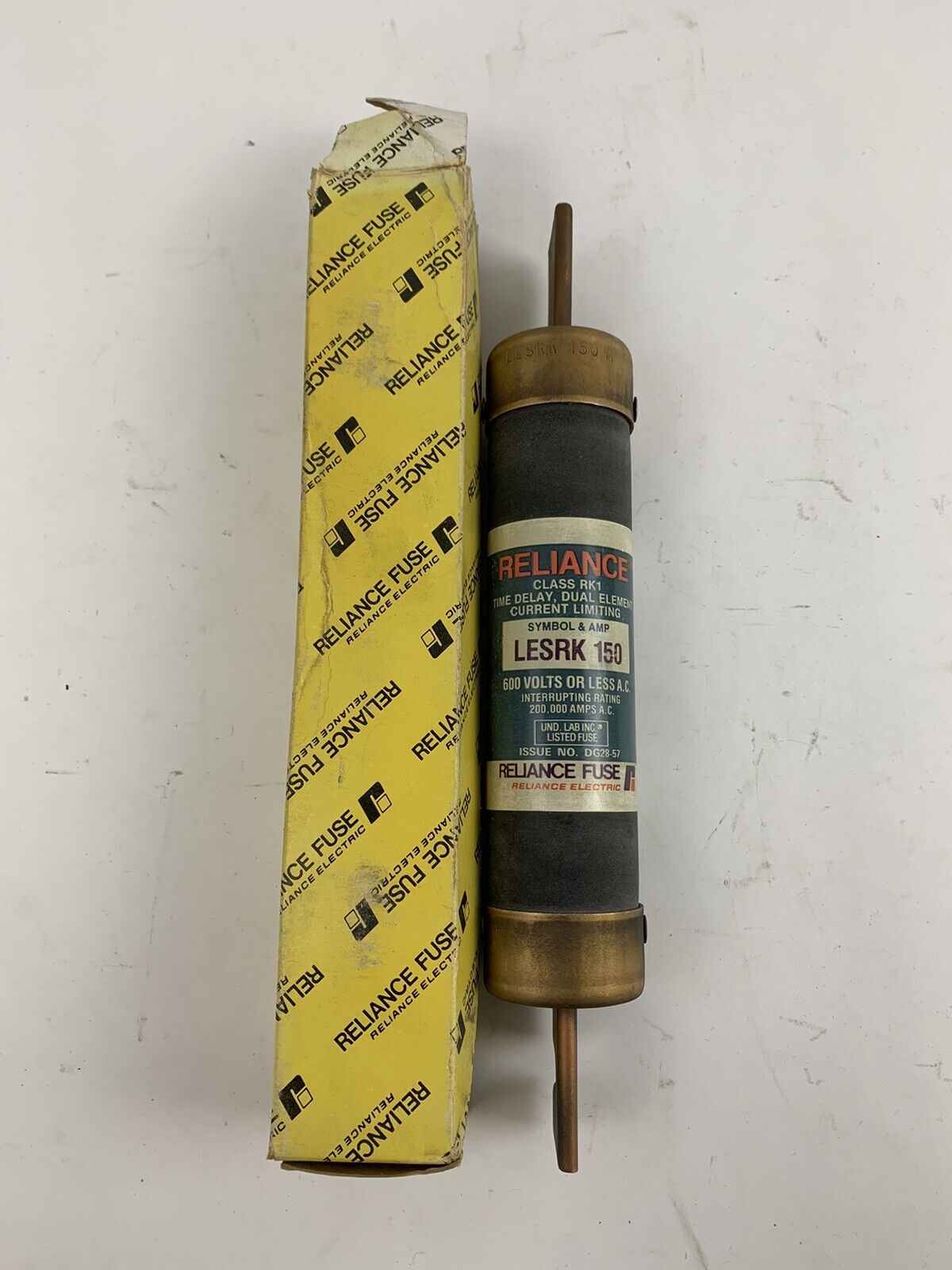 Reliance LESRK150 150A 600V Class RK1 Fuse