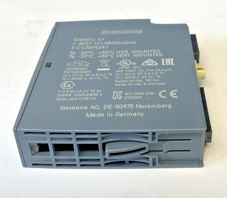 SIEMENS 6ES7 131-6BF00-0CA0 DIGITAL OUTPUT MODULE 24VDC 760MA 8x24VDC