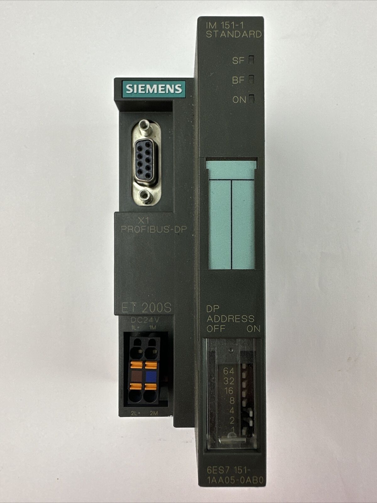 SIEMENS 1P 6ES7 151-1AA05-0AB0 INTERFACE MODULE 24VDC