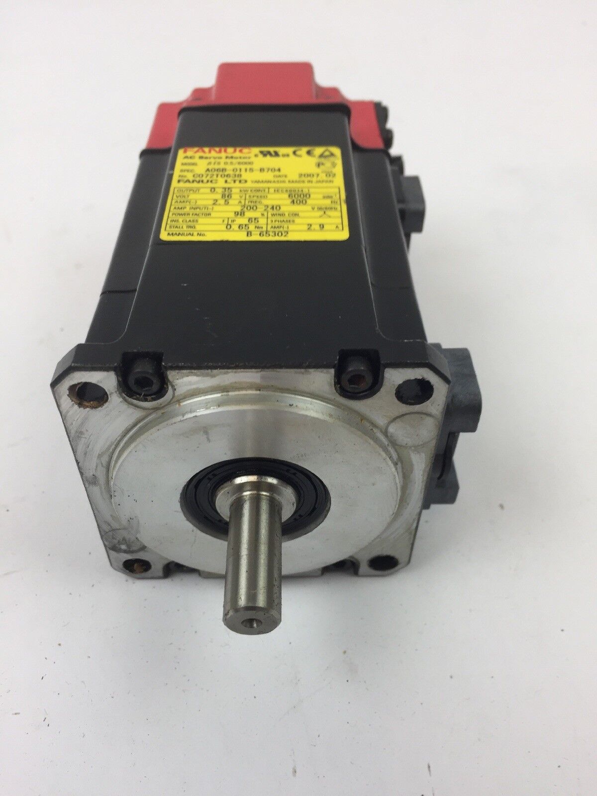 FANUC A06B-0115-B704 AC SERVO MOTOR