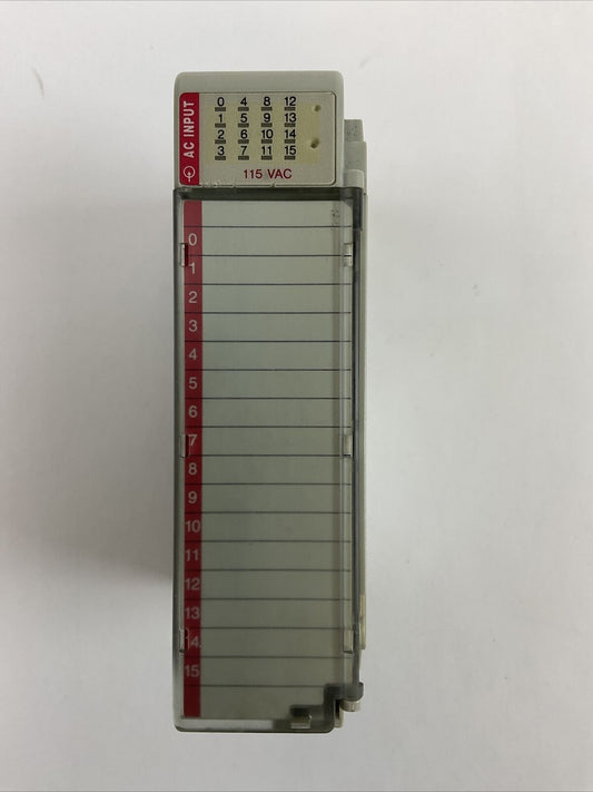 ALLEN BRADLEY 1769-IA16 SER A REV 1 F/W REV 1.1 16PT INPUT MODULE 115VAC
