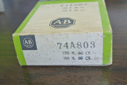 ALLEN-BRADLEY 74A803 - OPERATING COIL - 110/120V, 50/60Hz - NEW SURPLUS