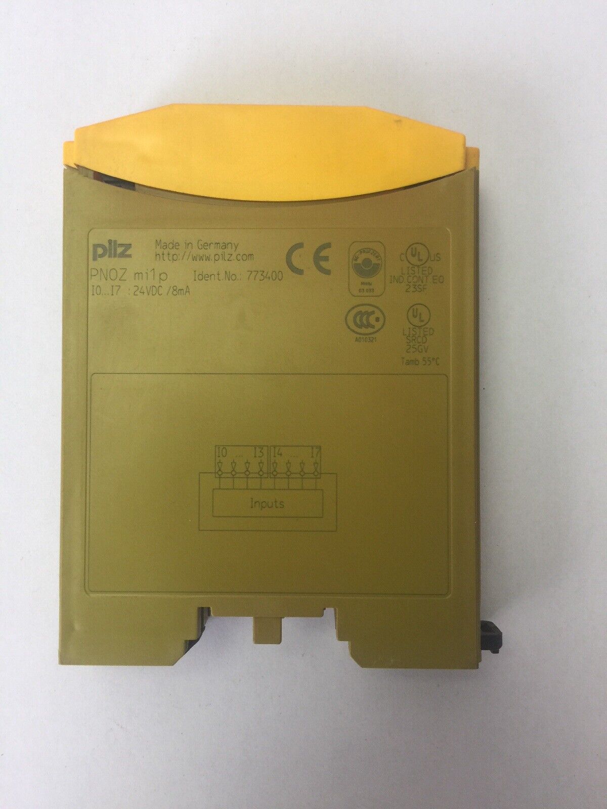 PILZ PNOZ mi1p SAFETY RELAY 24VDC / 8mA EXPANSION MODULE