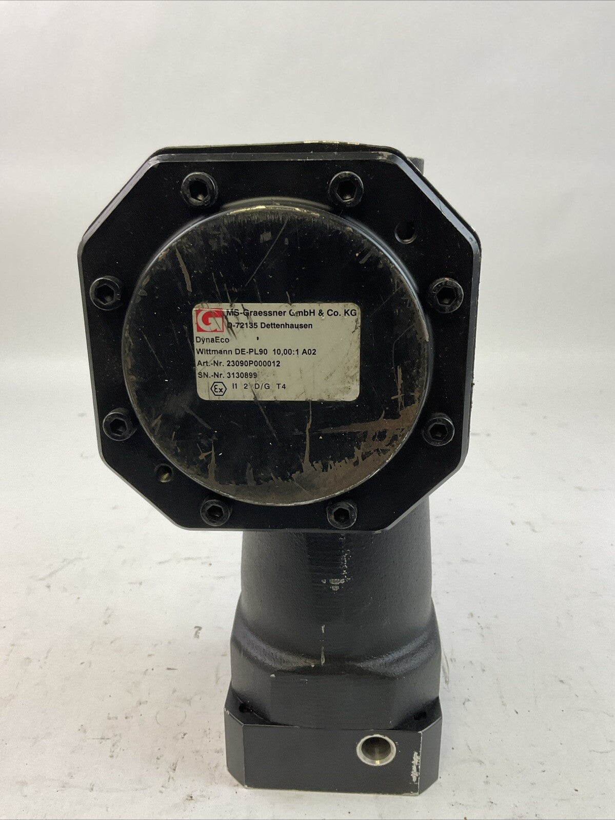 ME GRAESSNER DE-PL90 GEAR REDUCER 10,00:1