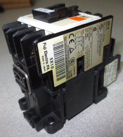 FUJI SH04AA CONTACTOR + SZ-03/CD2-24 - 24VDC COIL DRIVE UNIT - 4SH422#