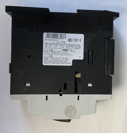 SIEMENS 3RV1031-4EA10 MOTOR STARTER 50/60HZ 600V 22-32A 6KV 125A