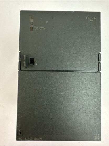 SIEMENS 1P 6ES7 307-1KA02-0AA0 SIMATIC PS 307 POWER SUPPLY 24VDC 10A