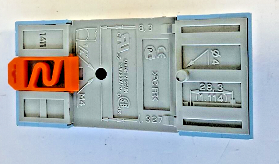 RELECO S5-S RELAY SOCKET BASE 10A 300V ***LOTOF5***