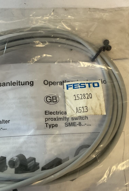 FESTO 152820 PROXIMITY SENSOR 230VAC/VDC