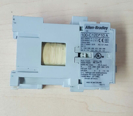Allen Bradley Cat #: 100-C12D*10, Series A