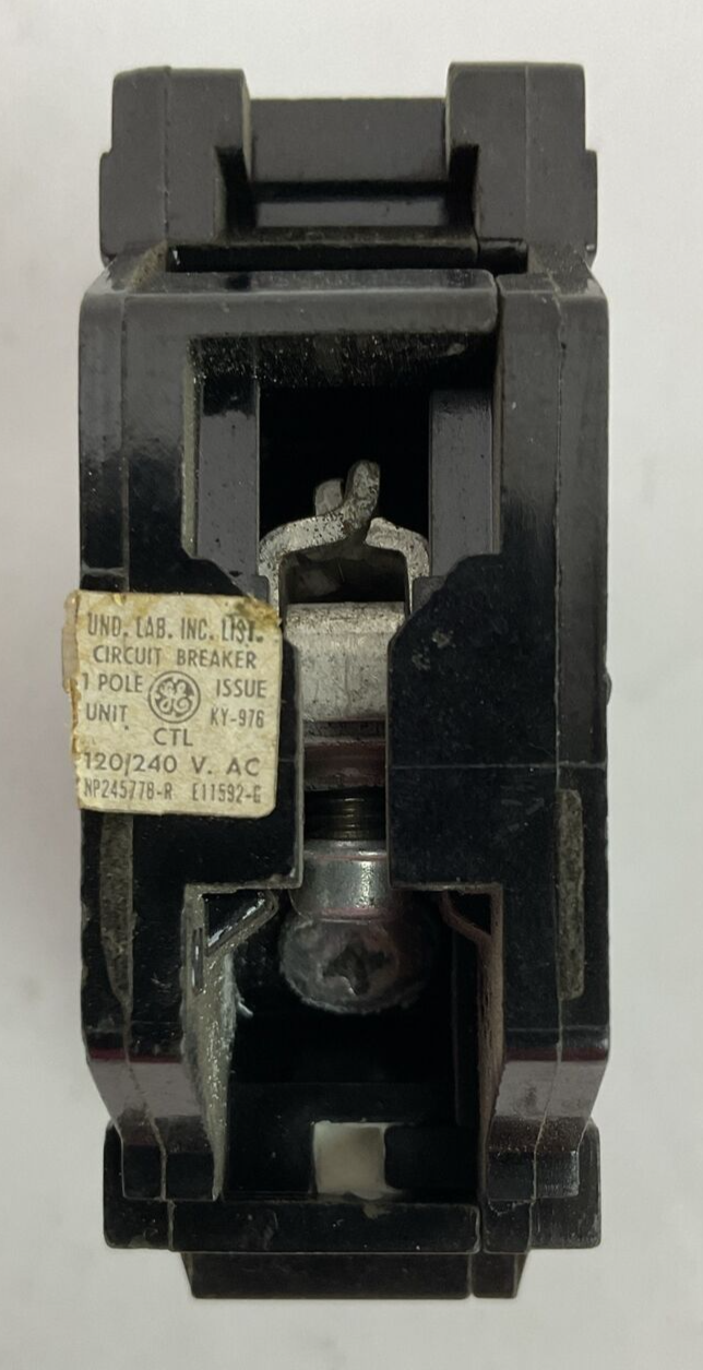 GE TQL1115 STYLE B CIRCUIT BREAKER 15AMP 1POLE 120/240VAC TYPE TQL-AC
