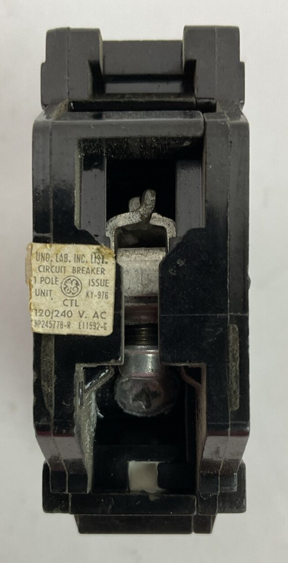 GE TQL1115 STYLE B CIRCUIT BREAKER 15AMP 1POLE 120/240VAC TYPE TQL-AC