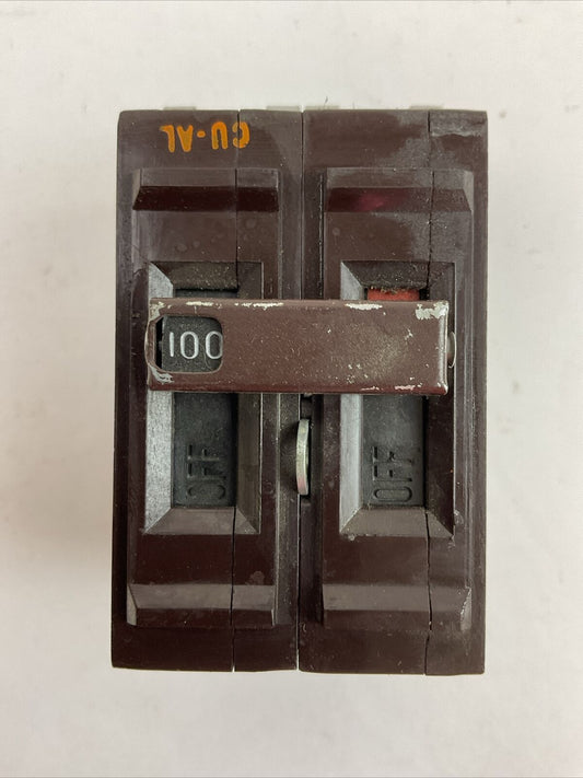 WADSWORTH A2100 2POLE 100AMP CIRCUIT BREAKER 120/240VAC