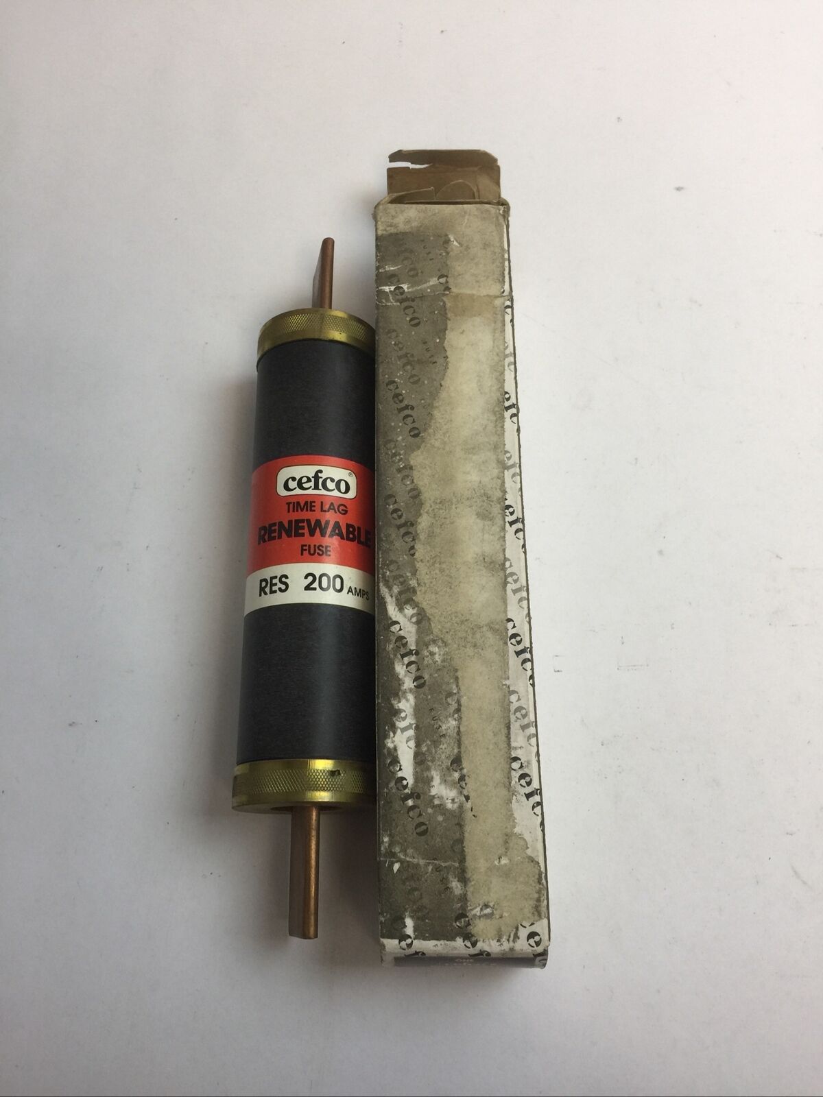CEFCO RES200 CLASS H TIME LAG RENEWABLE FUSE 200AMP 600VAC