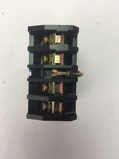 GOULD J20B40 CONTACT BLOCK KIT POLES 4 N.O. VOLTS MAX 300