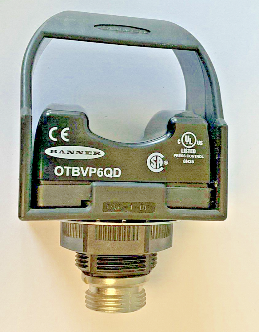 BANNER OTBVP6QD OPTICAL TOUCH SENSOR W/OTC-1-BLK