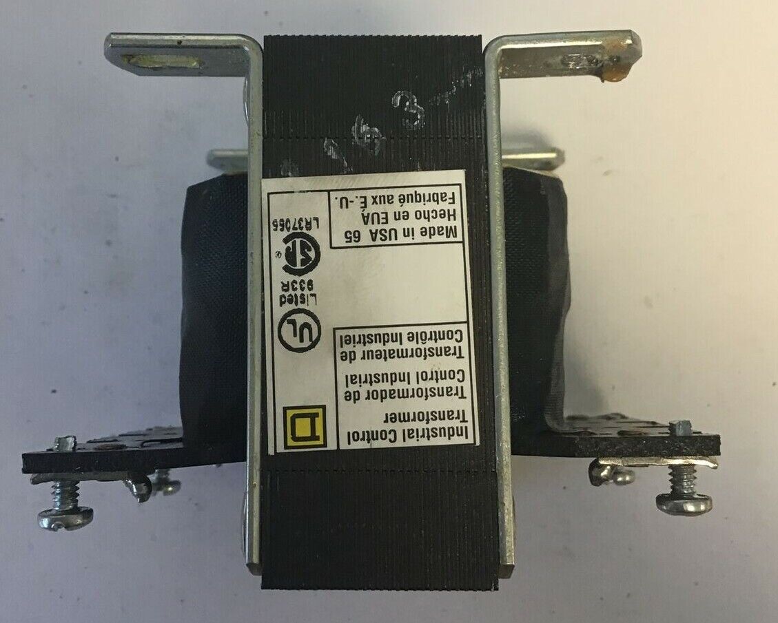 SQUARE D 9070EO1D3 INDUSTRIAL CONTROL TRANSFORMER 50/60HZ 0.035-0.05KVA