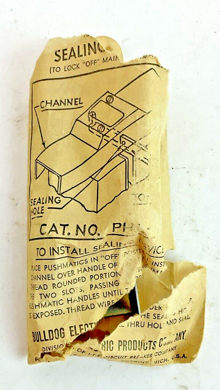 ITE PHL-3 PUSHMATIC SEALING DEVICE ***LOTOF9***