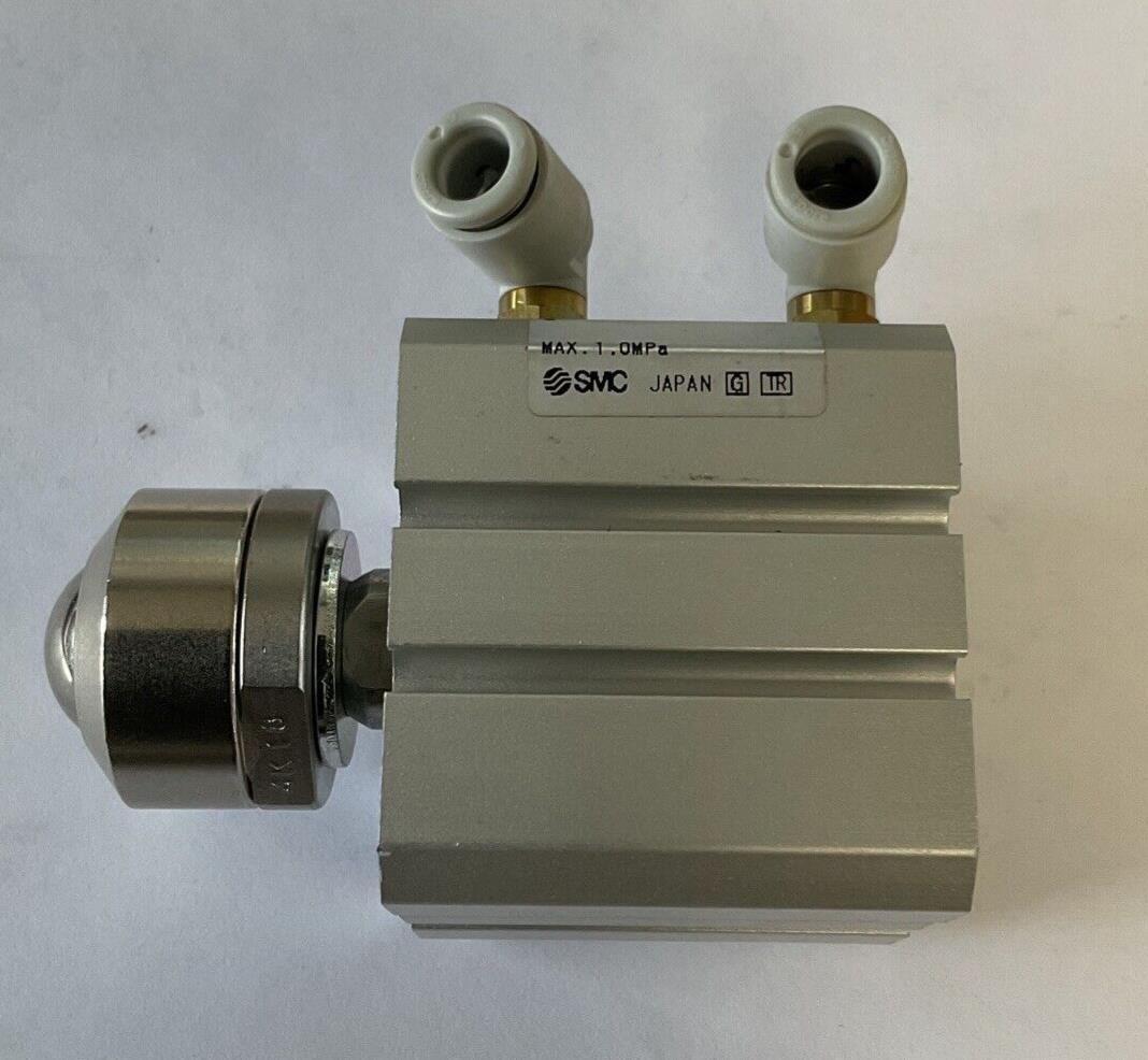 SMC CQSB25-15-DCQ7907 COMPACT CYLINDER W/ A-TEC ROLLER BEARING PV20B-AM4