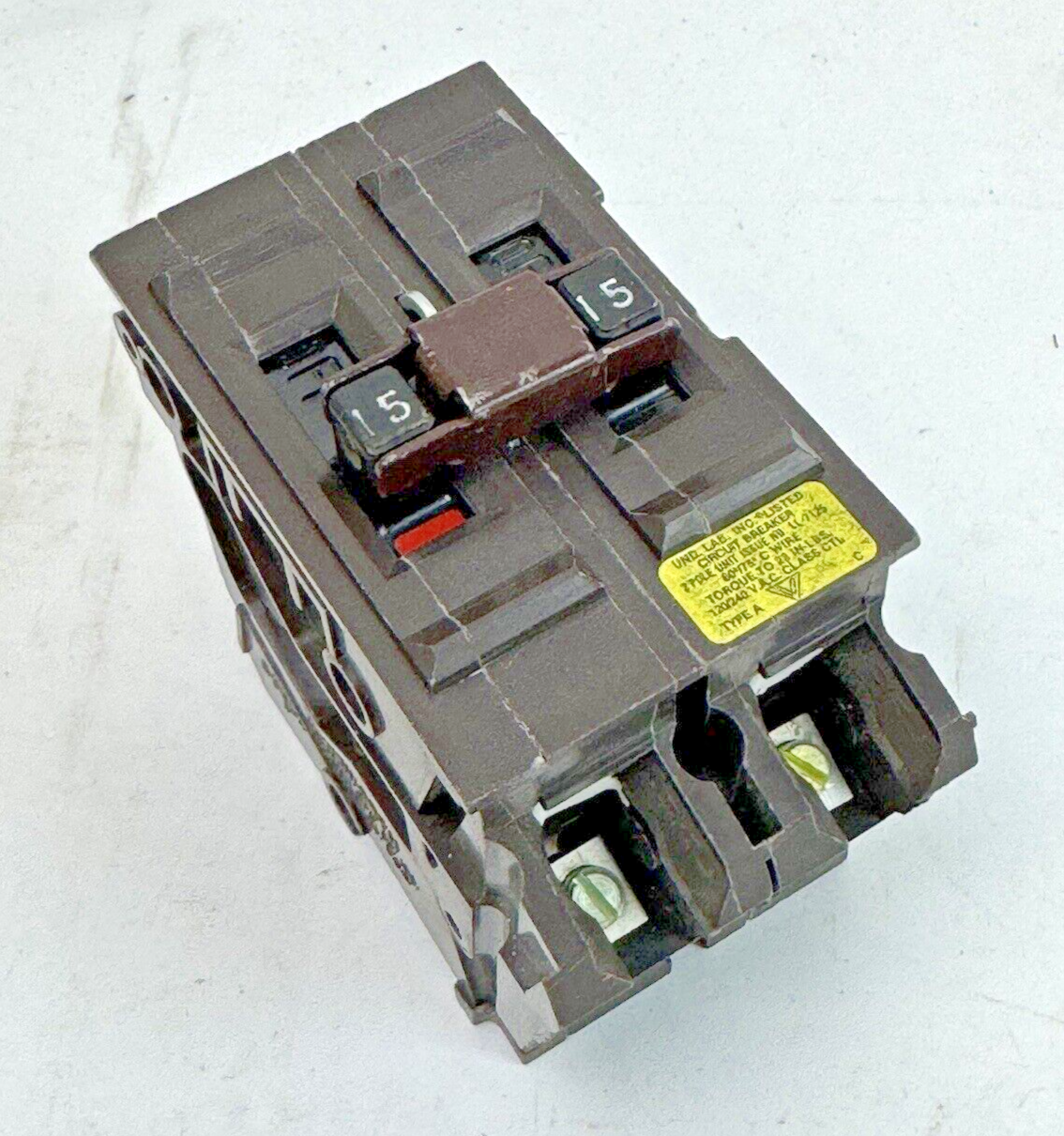 WADSWORTH - A215NI - CIRCUIT BREAKER - 2 POLE, 15 A, 240 VAC