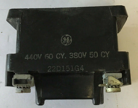 GENERAL ELECTRIC 22D151G4 COIL 440V/60CY 380V/50CY