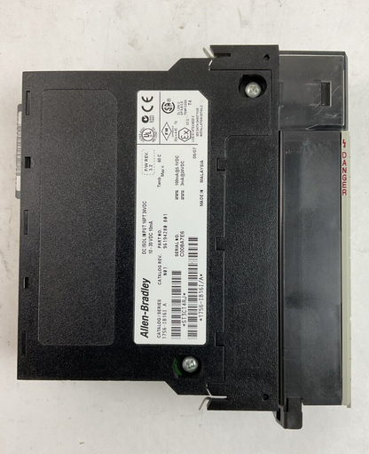 ALLEN BRADLEY 1756-IB16I SER A CAT REV N01 F/W REV 3.2 DC ISOL INPUT 16PT 24VDC