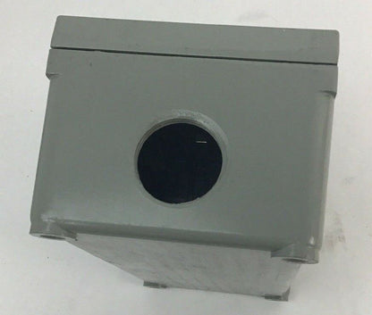 GE CR2940NC203C 3 UNIT 600V OPEN-CLOSE-STOP CAST ALUM. ENCL. PUSHBUTTON STATION