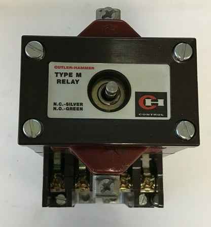CUTLER HAMMER TYPE M LATCHED RELAY D26MR312A SER.A3