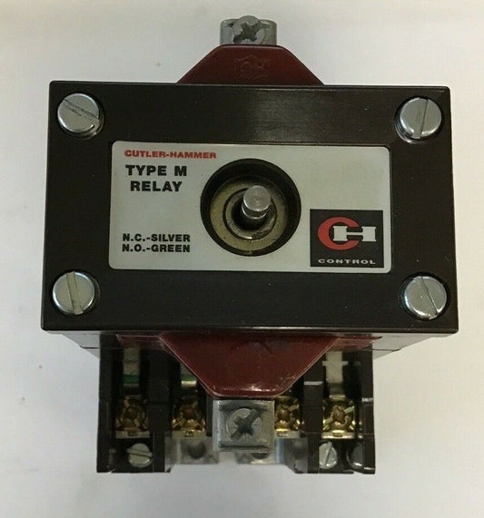 CUTLER HAMMER TYPE M LATCHED RELAY D26MR312A SER.A3
