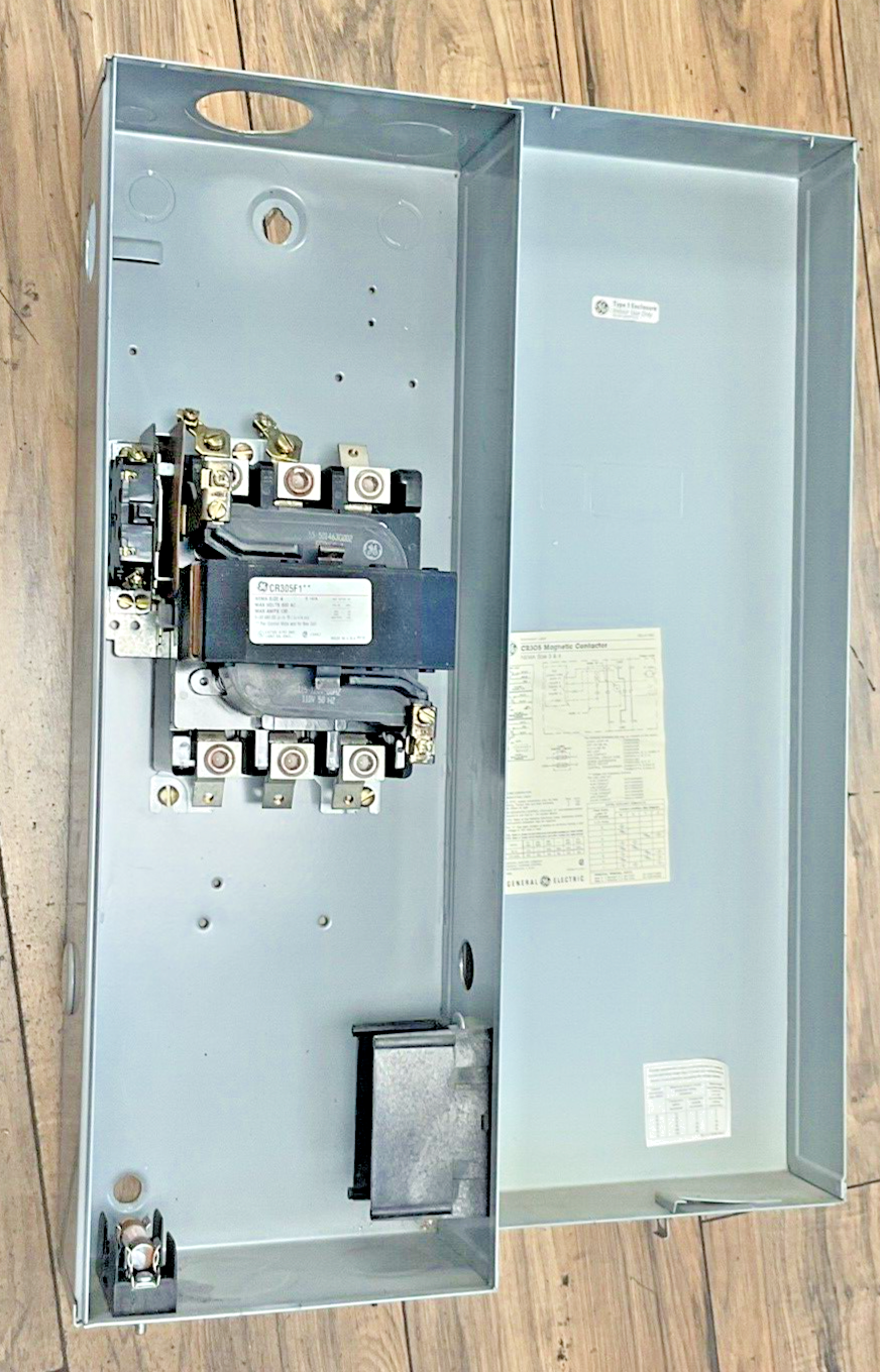 GENERAL ELECTRIC CR305 MAGNETIC CONTACTOR CR305F1** SZ 3-4
