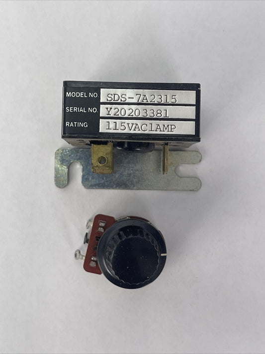 SYRACUSE ELECTRONICS SDS7A2315 TIME DELAY RELAY 115VAC 1AMP