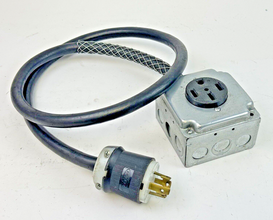 LEVITON - NEMA 14-50, HUBBELL - HBL2721, SOUTHWIRE - E54864 - 4 FT EXTENSION