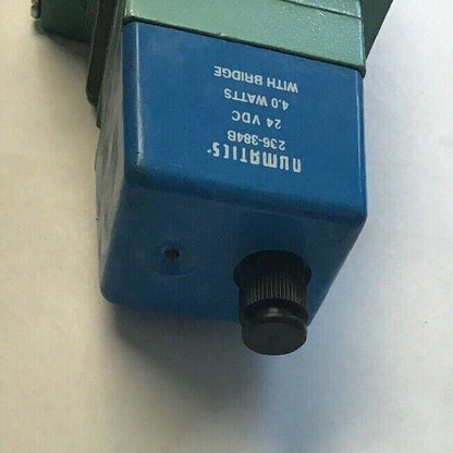 ISO 5599/11 NUMATICS SOLENIOD VALVE 150PSI W/ 236-384B VALVE COILS