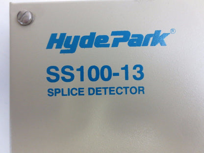 HYDE PARK SS100-13 - SPLICE DETECTOR CONTROL - 200mA, 50/60Hz, 100-240VAC