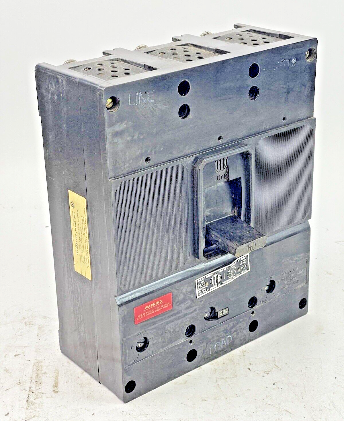 ITE - ET5629 - CIRCUIT BREAKER -TYPE ET, 225 AMP, 3 POLE, 600 VAC, W/ 200 A TRIP